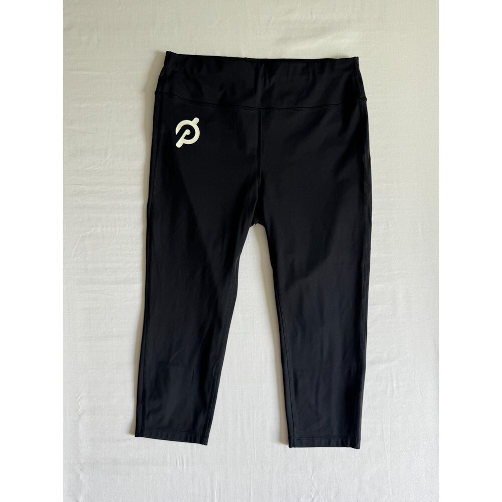 Peloton Black Capri Leggings | Size Large